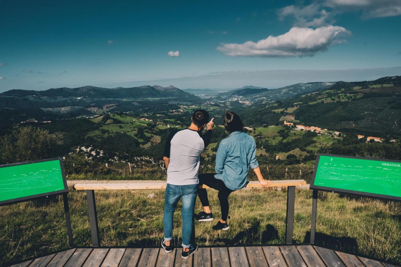 La Posada De Ojebar Rustica Rasines Bagian luar foto